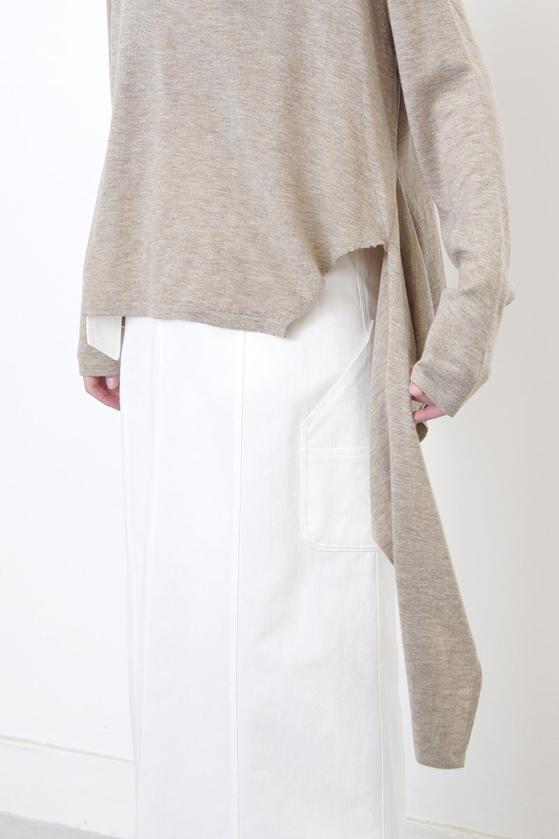 Oatmeal soft top w/ wrap layer