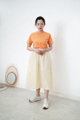 Lemon spring skirt