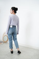 Pencil cut jeans