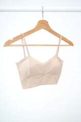 Nude cami bra top