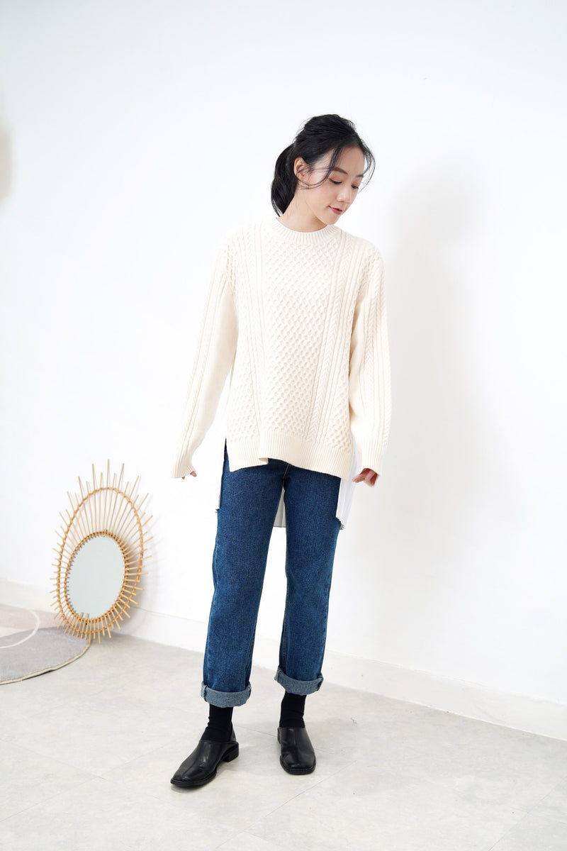 Blue mom jeans