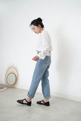 Pencil cut jeans