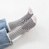 Line crossing socks
